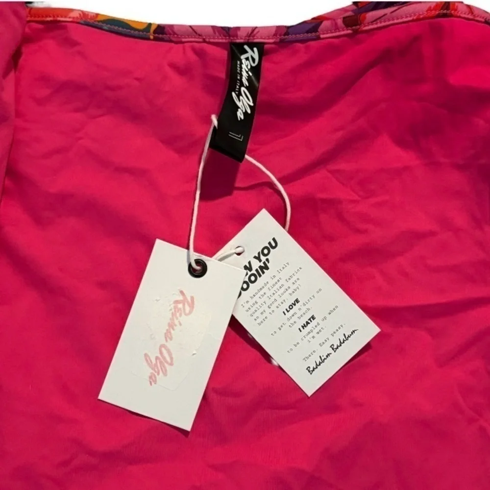 REINA OLGA Pink Behati Cover-Up Skirt Size Various Color Pink Flowers MSRP $159‎
